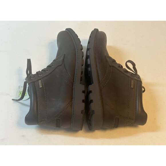 Rockport Waterproof Storm Surge Plain Toe Brown Tan Ankle Boots Men’s Size 8 New main image 6